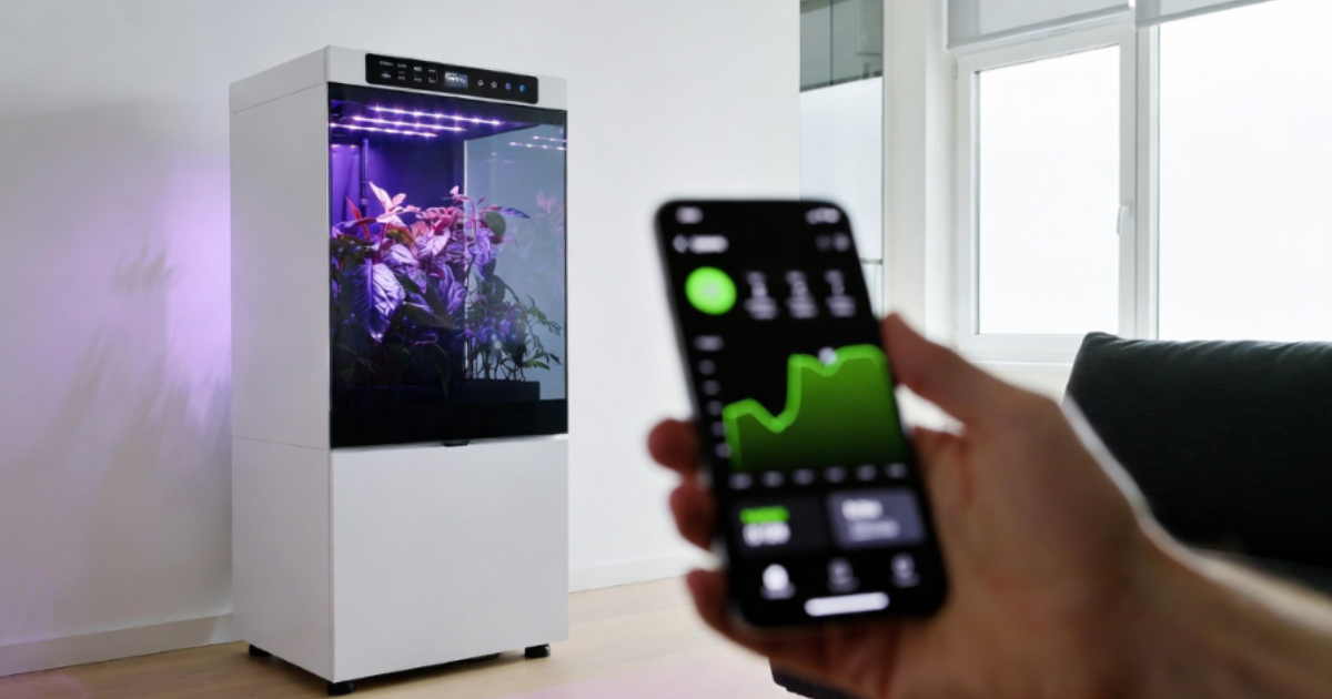 ドイツで急成長する園芸テック市場：スマホアプリで管理可能な最新の家庭用栽培ボックス