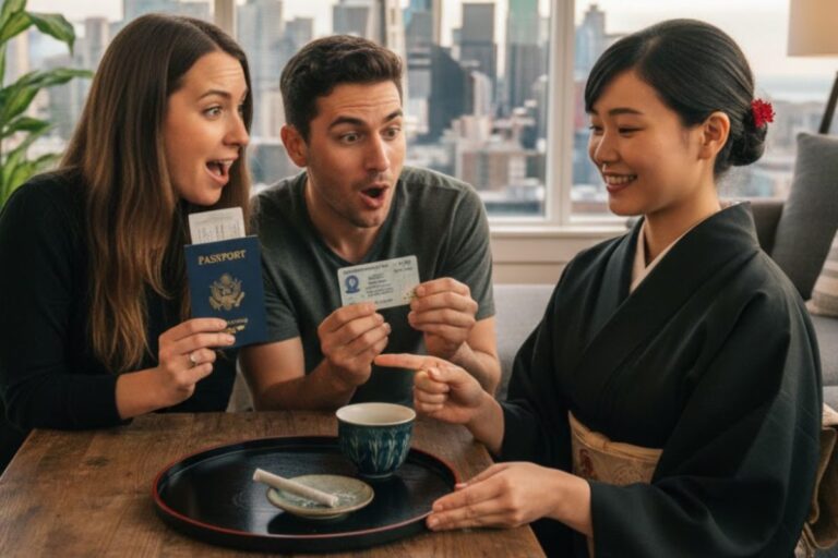 ワシントン州のAirbnb新法案のイメージ：観光客にウェルカムギフトとして無料の大麻（ジョイント）を提供するホスト