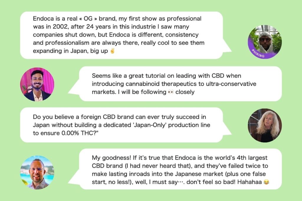 ENDocaの日本展開に対する海外業界関係者の評価コメントまとめ