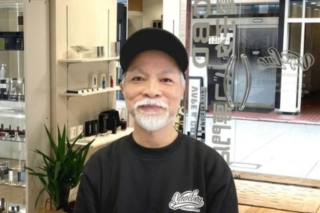CBDショップ『VapeLine』のオーナー竹原氏
