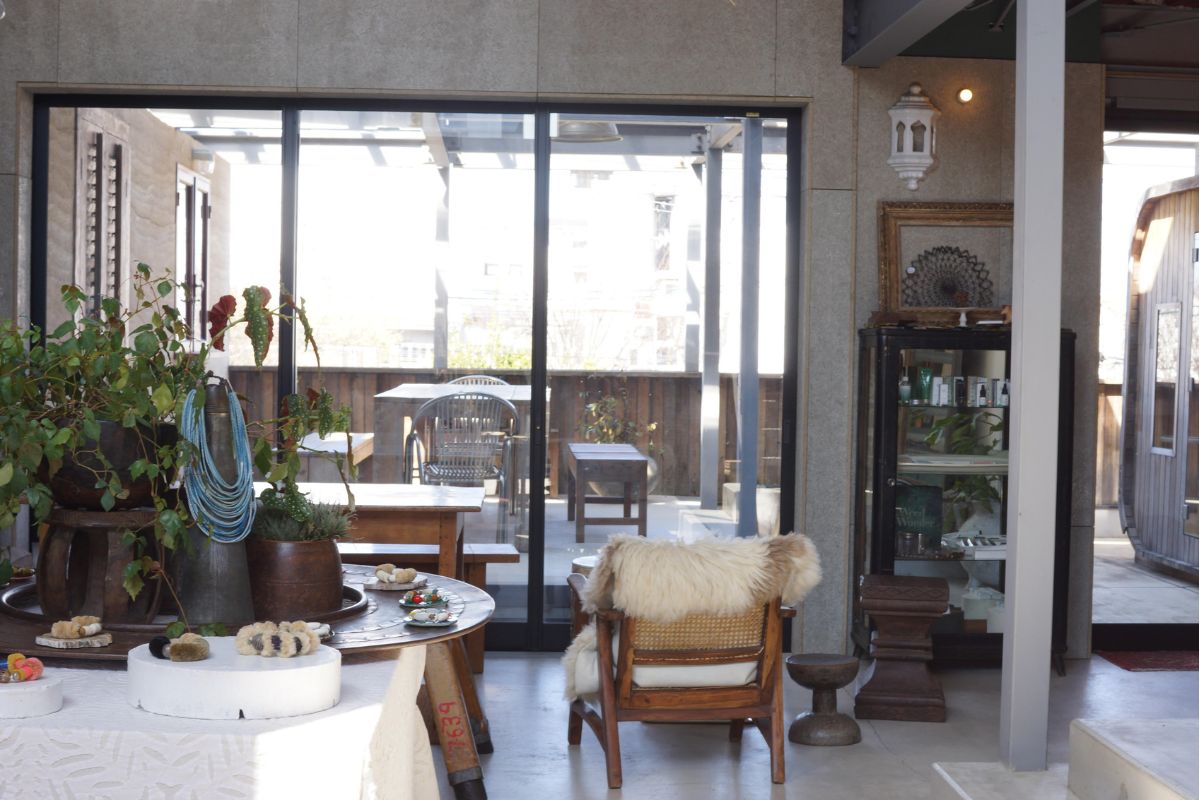 京都のCBDショップ『omamori HEMP』の内観