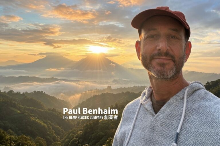 The Hemp Plastic Company 創業者、Paul Benhaim